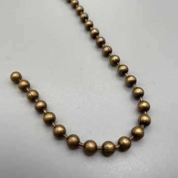 Antique Gold colour Metal No. 10 Chain (Sold in Metres)